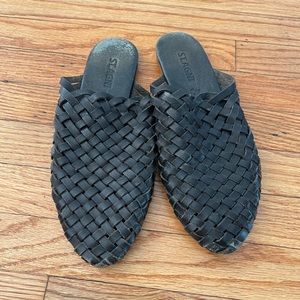 St. Agni woven mules